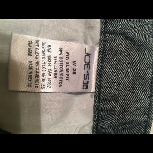 Joes Jeans Linen Blend Slim Fit Pants - Picture 4 of 6